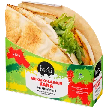 Hetki Fresh mehhikopärane tortilla kanaga, 210 g