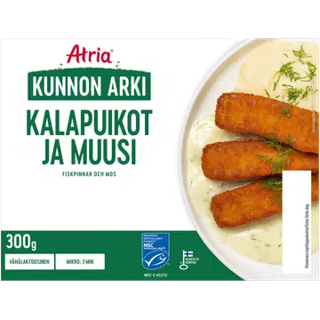 Atria Kunnon Arki kalapulgad kartulipüreega, 300 g