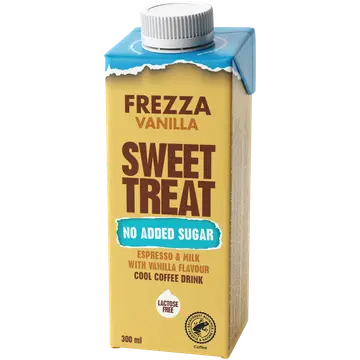 Frezza Vanilla Sweet Treat piimakohvijook, ilma lisatud suhkruta, laktoosivaba, 300 ML