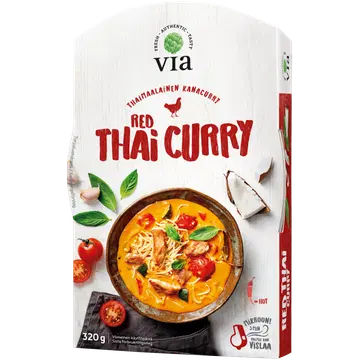 Via Red Thai Curry eine 320 g