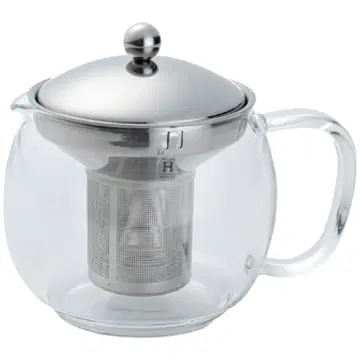 Teekann filtriga 1,2 l, klaas