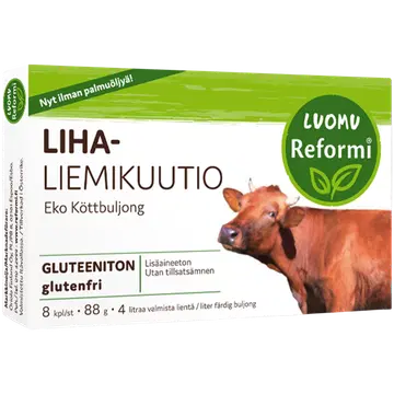 Oriola reformi lihapuljongikuubik 96g mahe