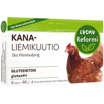 Oriola reformi mahe kanapuljongikuubik 88g / 8tk