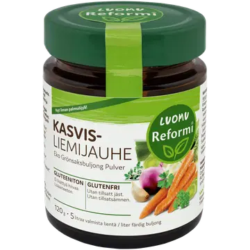 Reformi köögiviljapuljongipulber 120g mahe