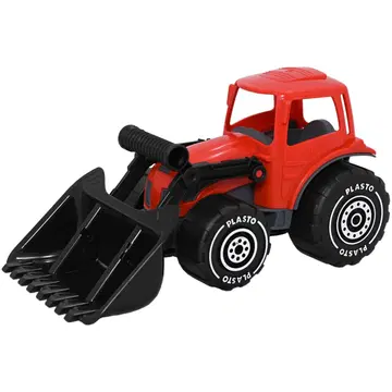 Traktor 32 cm punane