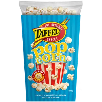 Taffel Popkorn soolaga 100g