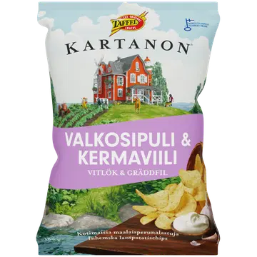 Taffel krõpsud küüslaugu-hapukoore 180 g