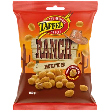 Taffel Ranch-kastemaitselised maapähklid 150 g