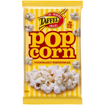 Taffel võimaitseline mikrolaineahjupopkorn 90g