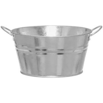 Metallist lillepott 19,5 cm