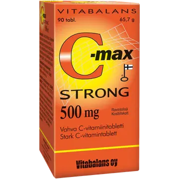 VitaBalans C-MAX Strong C-vitamiin 500 mg 90 tk 67 g