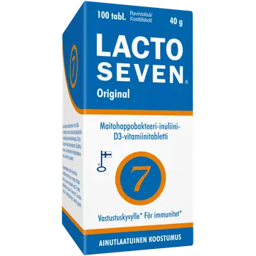 Lacto Seven piimhappebakteritega inuliin 100 tk 40 g