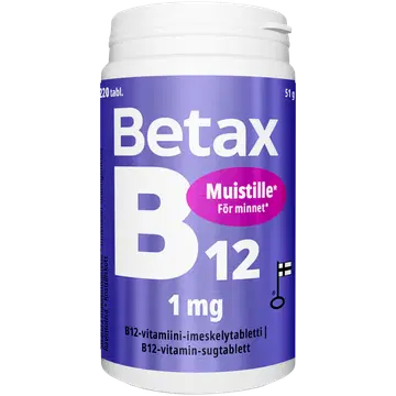 Betax B12-vitamiin 1 mg 220 tk