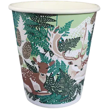 Huhtamaki papptopsid mets 250ml 50tk