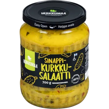 Herkkumaa kurgisalat sinepiga 700 g