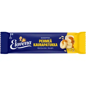 Elovena banoffee-koogi maitseline pehme kaerabatoon 30g