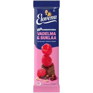 Elovena suur vaarikamaitseline šokolaadiga kaerabatoon, 48 g