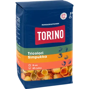 Torino Tricolori merikarbikujuline pasta 425 g