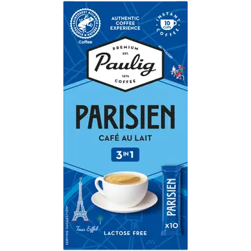 Paulig Parisien Cafe 3in1 kohvijook 10x16,5g