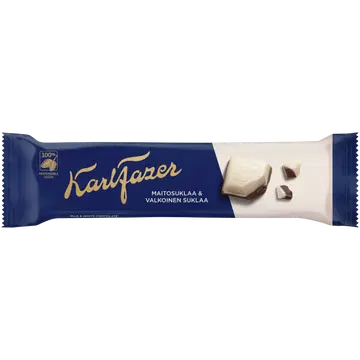 Fazer piima- ja valge šokolaad 38g