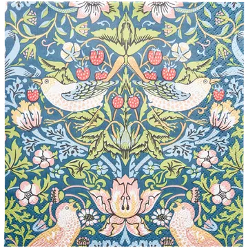 Salvrätik William Morris Strawberry Thief 24cm