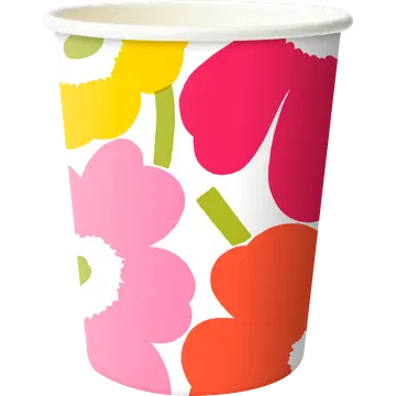 Papptopsid Marikemmo Mini Unikko roosa,kollane 250ml 20tk