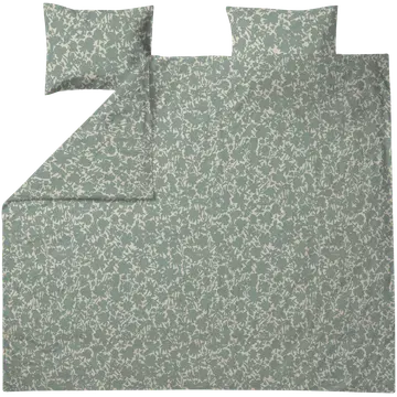 Voodipesukomplekt 240x210+2x50x60 roheline