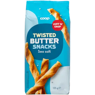 Coop küpsisepulgad või ja meresoolaga 125g