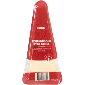 Coop Itaalia kõva juust, 9 kuud, 150 g