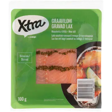 Xtra Viilutatud Graavilõhe 100 G