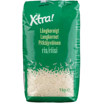 Xtra riis pikk tera 1 kg