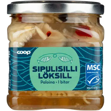 Coop Marineeritud Heeringas, Sibulaga 245G MSC
