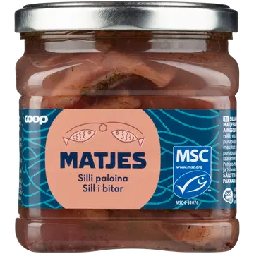 Coop Marineeritud Heeringas 500/240g MSC