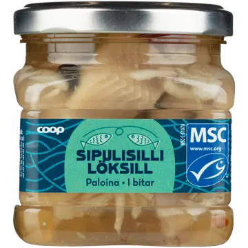 Coop Marineeritud Heeringas, Sibulaga 125G MSC