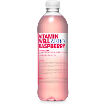 Vitamin Well Zero Raspberry vitamiinijook 500 ml