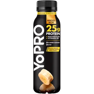 Yopro proteiiniga joogijogurt banaani, 300 g