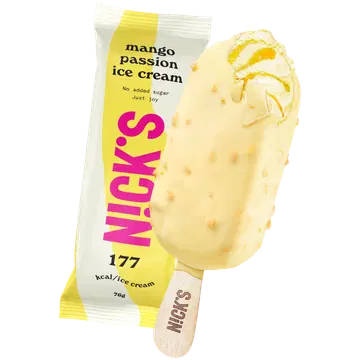 Nick’s Mango-Passionijäätis 90 ml