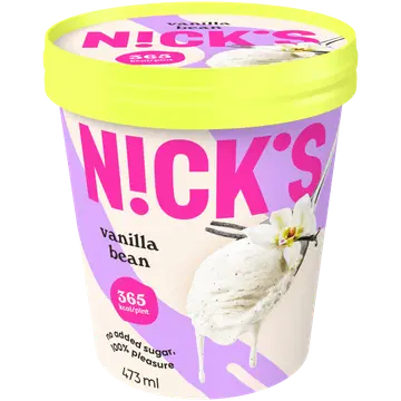 Nick´s Vanilje Jäätis 473 Ml/ 280 g