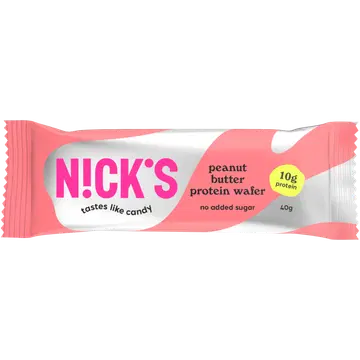 Nick's proteiinivahvlibatoon Maapähklivõi, gluteenivaba 40g