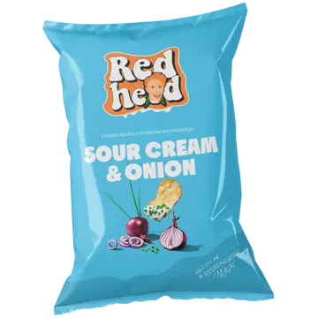 RedHead kartulilaastud hapukoore-sibula 150g