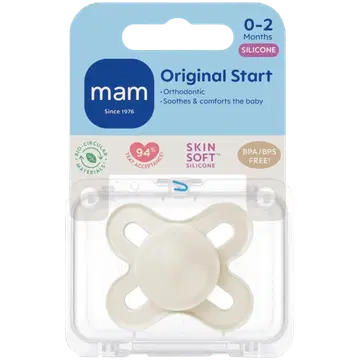 MAM Start silikoonlutt 0-2k neutral