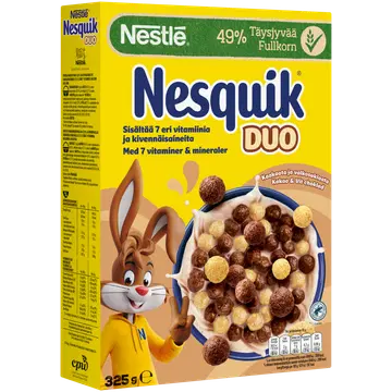 Nestlé Nesquik kakaohelbed valge šokolaadiga 325 g