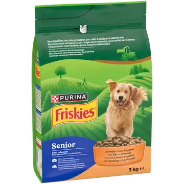 Friskies täissööt koertele kanaliha ja köögiviljaga 3 kg