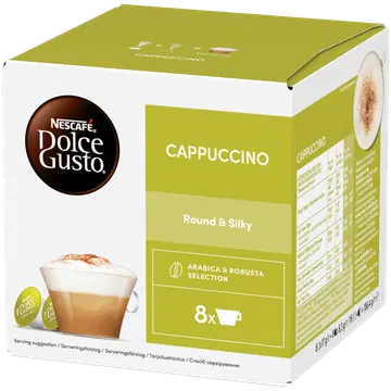 Nescafe Dolce Gusto Cappuccino kohvikapslid 200g