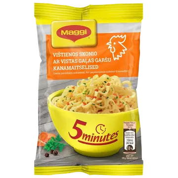 Maggi kiirnuudlid kanamaitselised, 59.2g