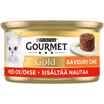 Gourmet täissööt kassidele loomaliha ja tomatiga 85g