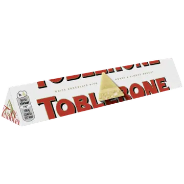 Toblerone valge šokolaad 100g