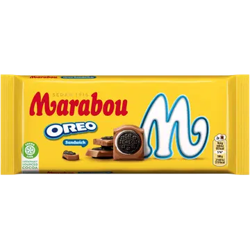 Marabou Oreo Sandwich piimašokolaad 92g