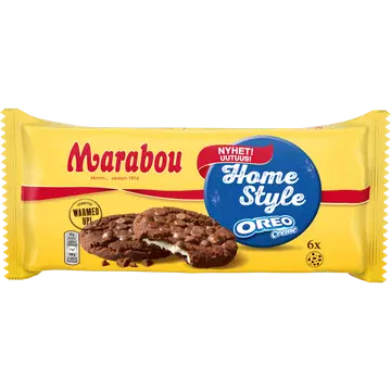 Marabou Oreo-täidisega küpsised, 156 g