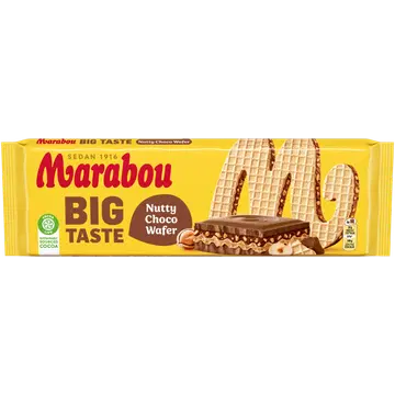 Marabou Big Taste Nutty Choco Wafer piimašokolaad 270g